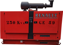 GROUPE ÉLECTROGÈNE 230KVA